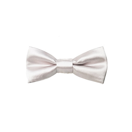 Papillon Argento in raso elegante