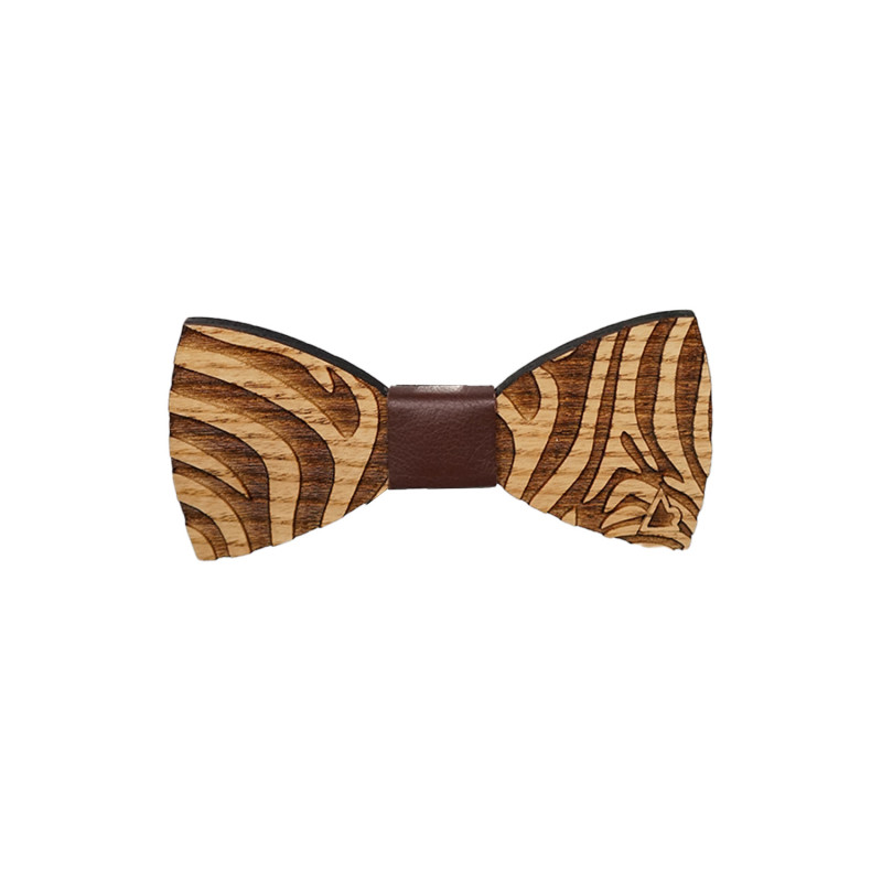 Papillon in Legno Zebra