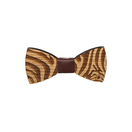 Papillon in Legno Zebra