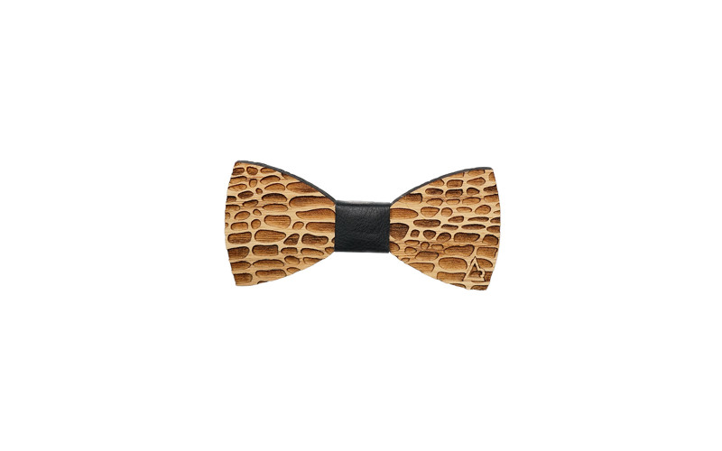 Papillon in Legno Pitonato