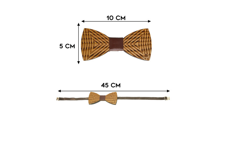 Papillon in Legno Croci Optical misure