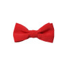 Papillon Rosso in Tessuto Classico elegante