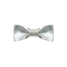 Papillon in Pelle Argento