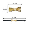 Papillon in Pelle Oro misure