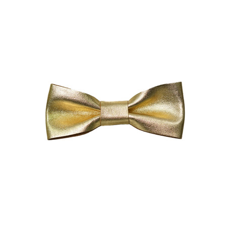 Papillon in Pelle Oro