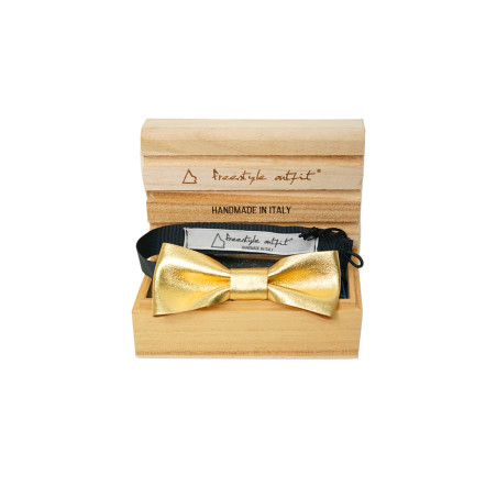Papillon in Pelle Oro nella scatola Freestyle Outfit