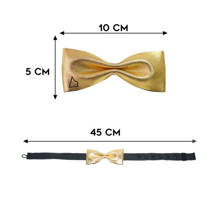 Papillon in Oro Leather Pussy misure