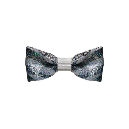 Papillon Zebra Glitter in Tessuto Classico