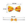 Papillon con Fiori Piccoli Arancioni casual