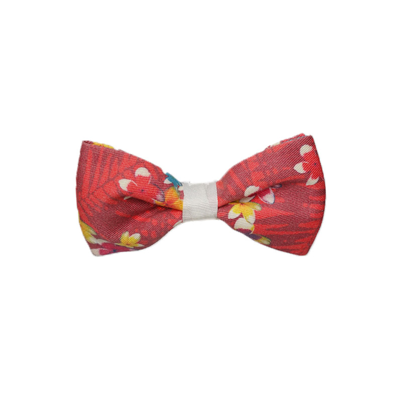 Papillon Classico con Fantasia Floreale Rossa - Freestyle Outfit