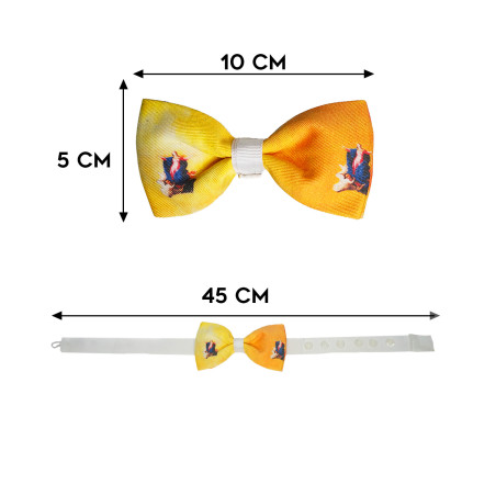 Papillon Arancione Virgin Mary in cotone misure