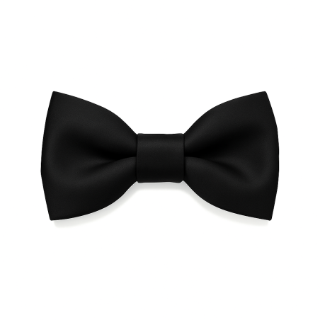 Papillon nero in seta da uomo Freestyle Outfit