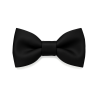 Papillon nero in seta da uomo Freestyle Outfit