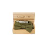 Papillon verde militare nella confezione in legno - Freestyle Outfit