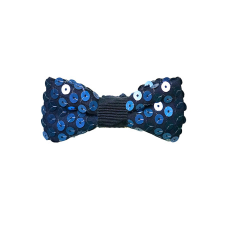 Papillon paillettes blu elegante - Freestyle Outfit