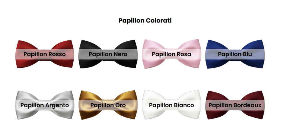 Papillon Colorati per tutte le occasioni | Matrimoni e Cerimonie 2025