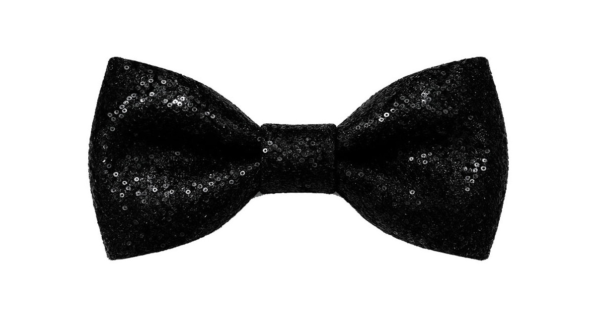 Papillon Paillettes da Uomo, modelli unici da Party, Gala e Dancefloor