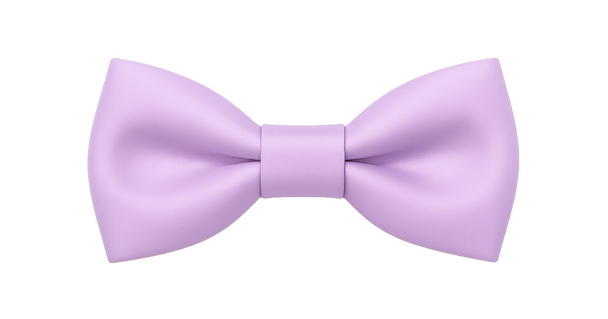 Papillon Glicine da Uomo – Lilla e Lavanda per Cerimonie Primaverili