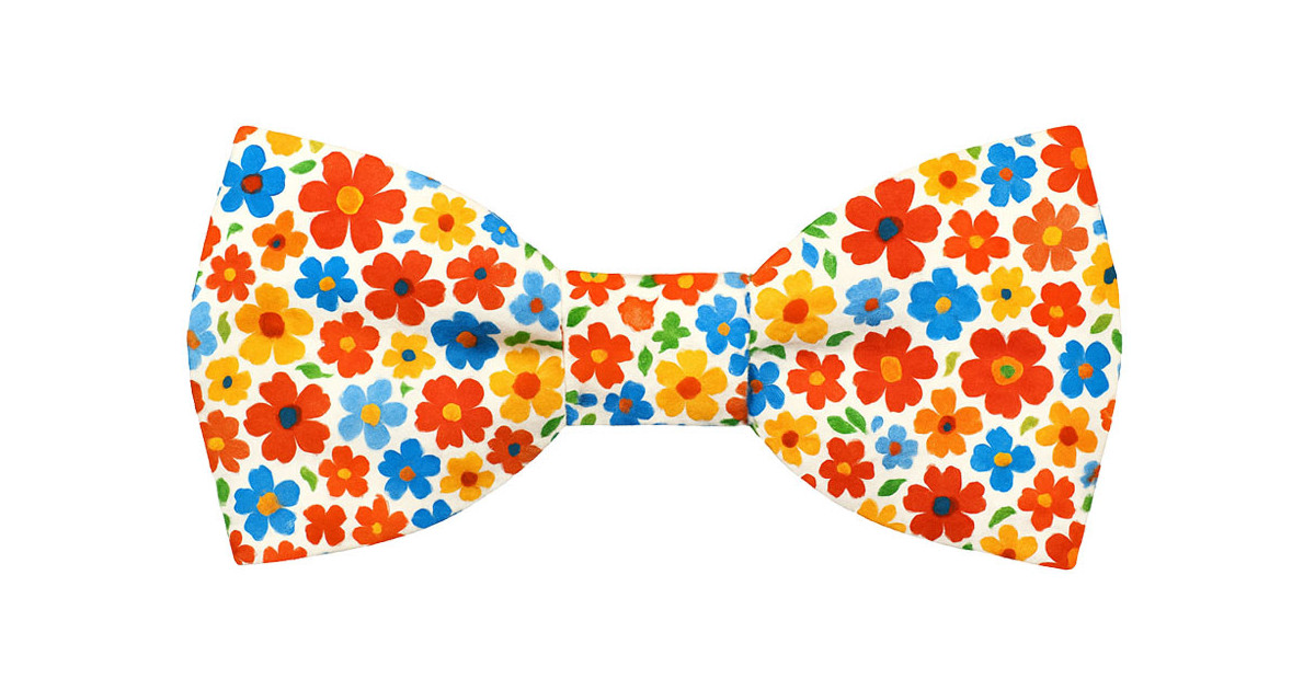 Papillon a Fiori da Uomo – Liberty, Botanici & Jacquard Floreali