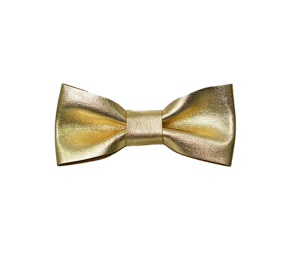 Papillon in Seta Oro e Nero: L'Accessorio Definitivo per le Cerimonie